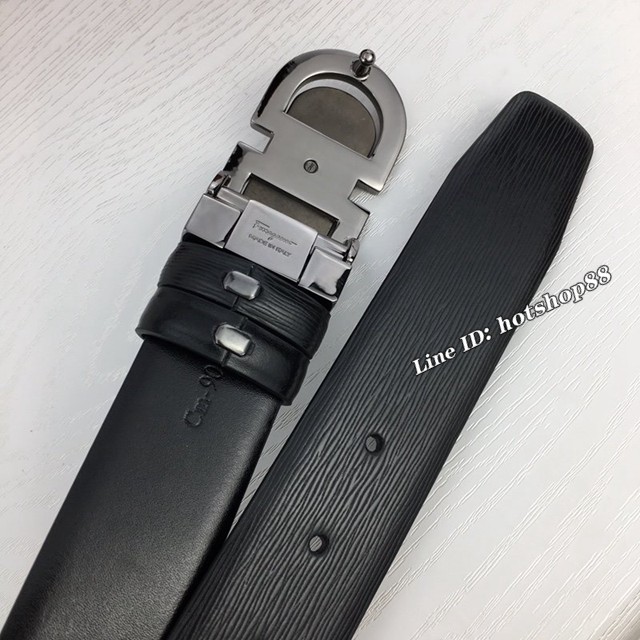 菲拉格慕專櫃款男士皮帶 Ferragamo雙面牛皮爆款腰帶  jjp2219
